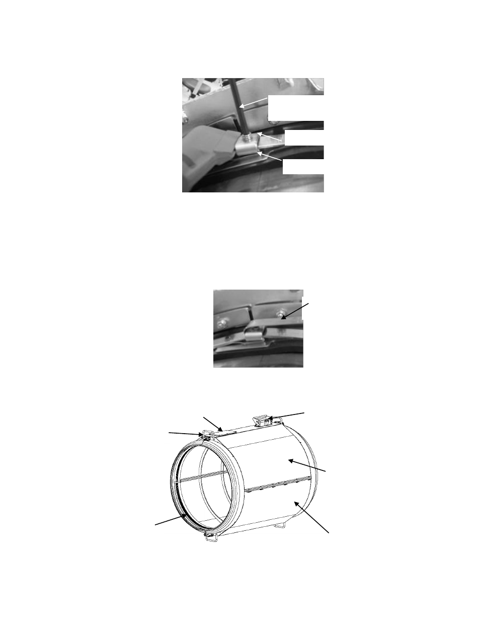 Figure 40, Final alignment and securing of gasket band -36, Figure 41 | Band termination -36, Figure 42, Stainless steel cover assembly -36 | CiDRA SONARtrac PW VF-100 User Manual | Page 54 / 272