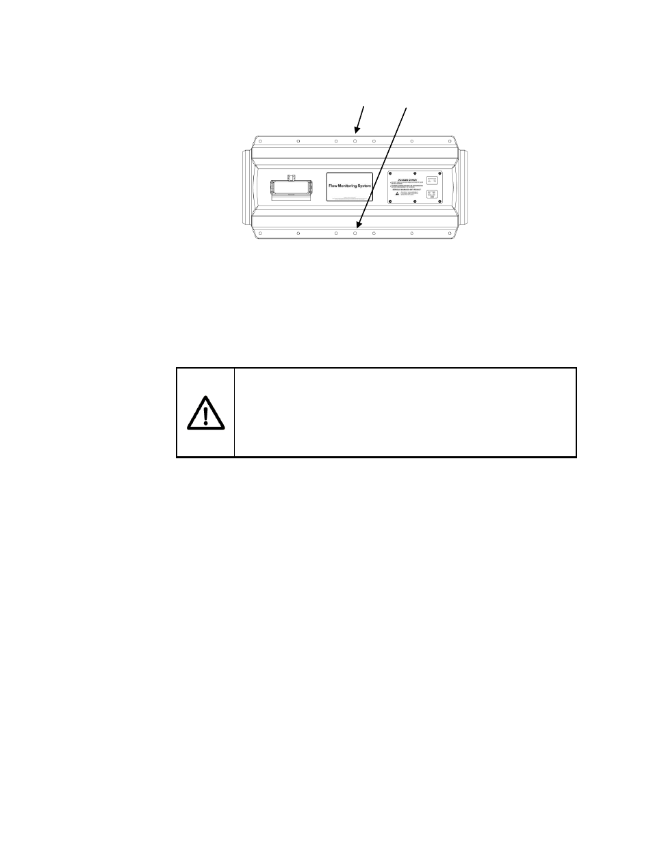 Figure 44, Sensor cover bolt tightening sequence -39, Caution | CiDRA SONARtrac PW VF-100 User Manual | Page 57 / 272