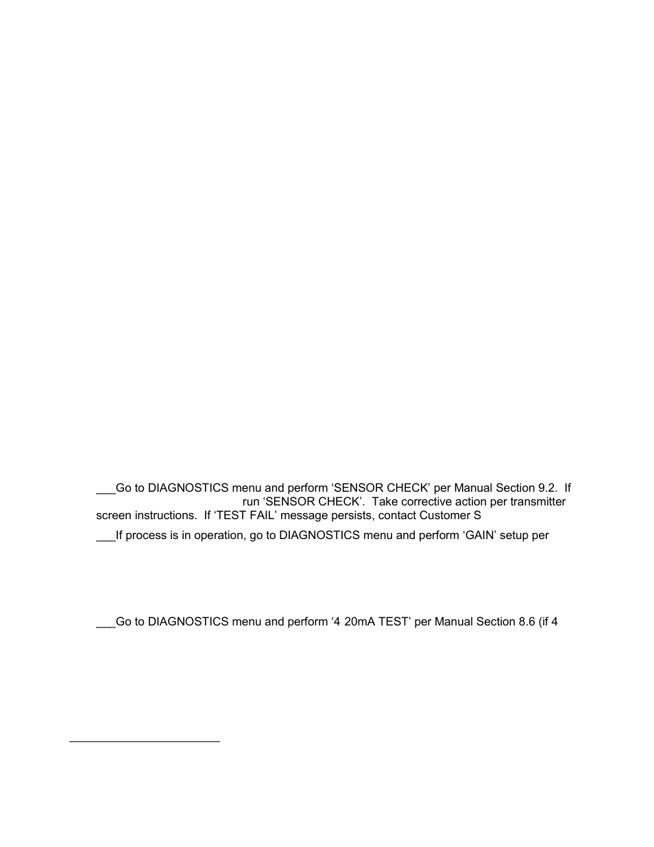 Installation checklist -5, 8 installation checklist | CiDRA SONARtrac PW VF-100 User Manual | Page 7 / 272