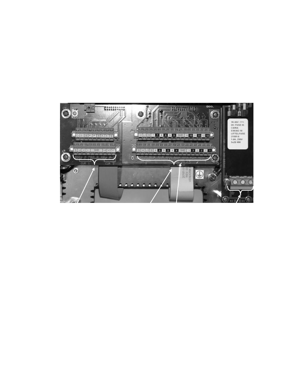 2 transmitters with pluggable terminal blocks, Transmitters with pluggable terminal blocks -9, Figure 4 | Power and signal interconnects -9 | CiDRA SONARtrac PW VF-100 User Manual | Page 75 / 272
