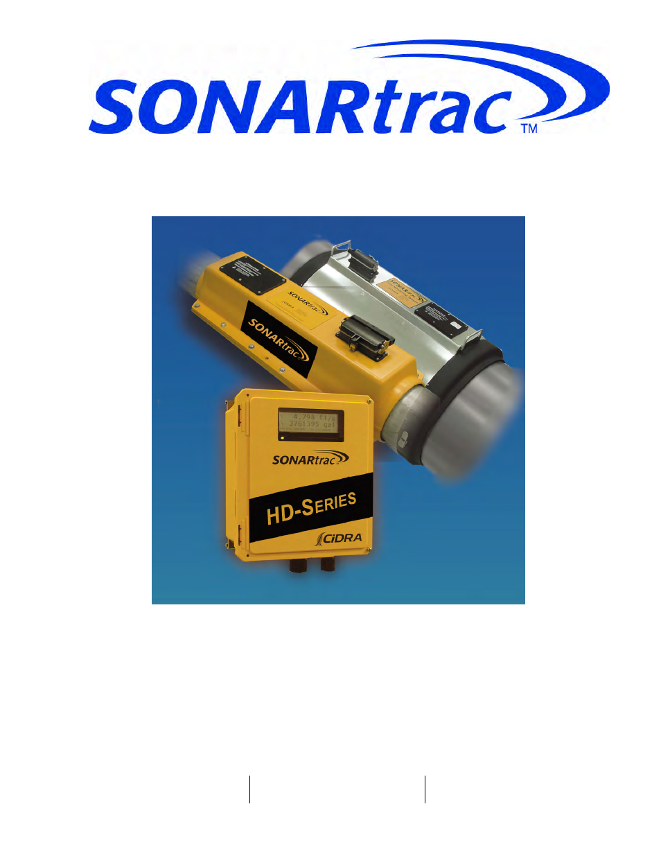 CiDRA SONARtrac HD VF-100 User Manual | 128 pages