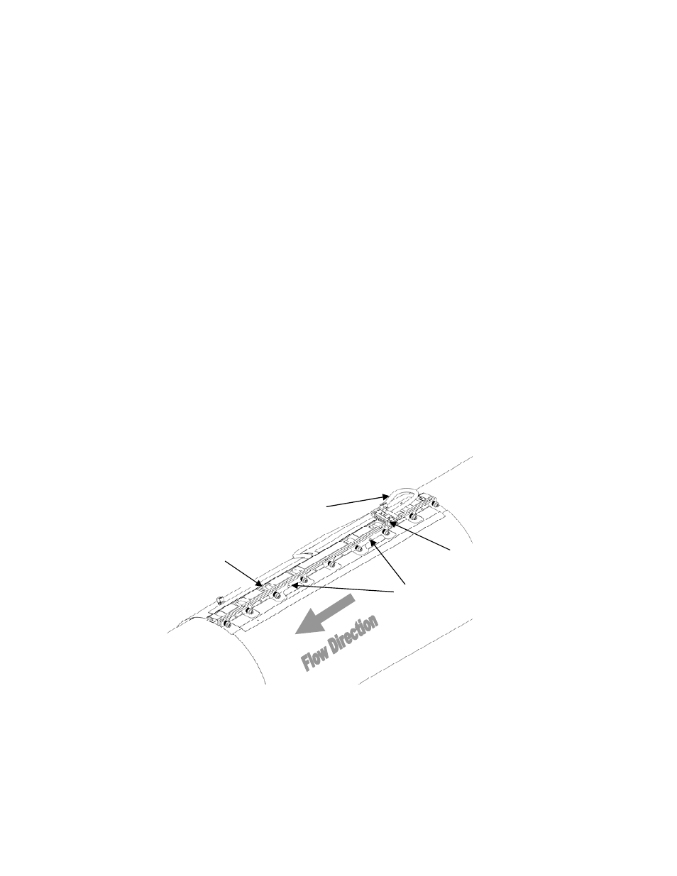 Figure 11 installed sensor band -8 | CiDRA GVF-100 Gas Volume Fraction Monitoring System User Manual | Page 25 / 126