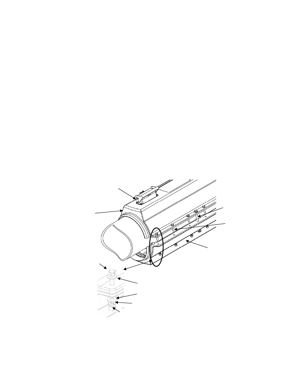 Figure 15 sensor cover bolt installation -12 | CiDRA GVF-100 Gas Volume Fraction Monitoring System User Manual | Page 29 / 126