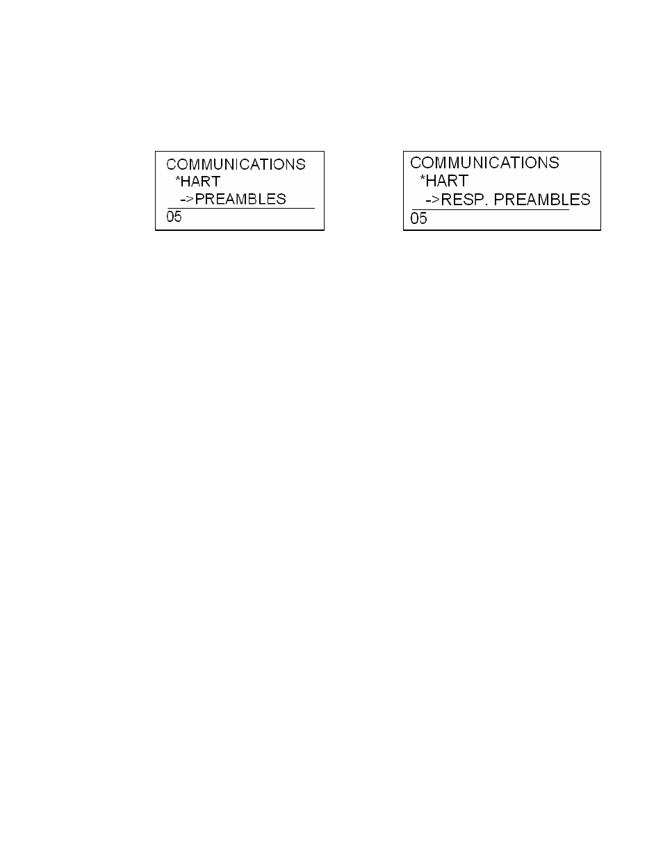 Preambles/response preambles, Transmitter configuration file hart settings, Description | Date, Long tag, Message, Device serial number, Final assembly, Damping, Transmitter configuration file hart settings -4 | CiDRA SONARtrac Quick Start User Manual | Page 24 / 30