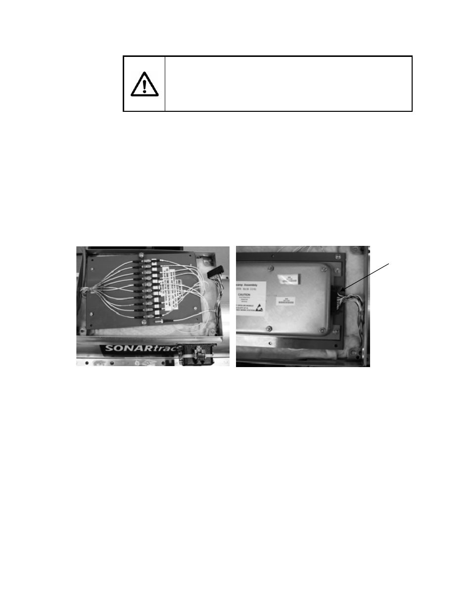 Figure 17, Wired and mounted pre-amplifier -15, Warning | CiDRA Elevated Temperature Sensor Head User Manual | Page 19 / 22