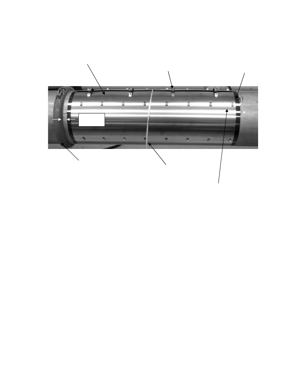 Figure 2, Alignment sheet attachment to pipe -4 | CiDRA Elevated Temperature Sensor Head User Manual | Page 8 / 22