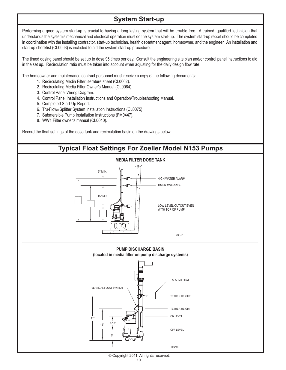 Clarus Environmental Recirculating Media Filters User Manual | Page 10 / 12