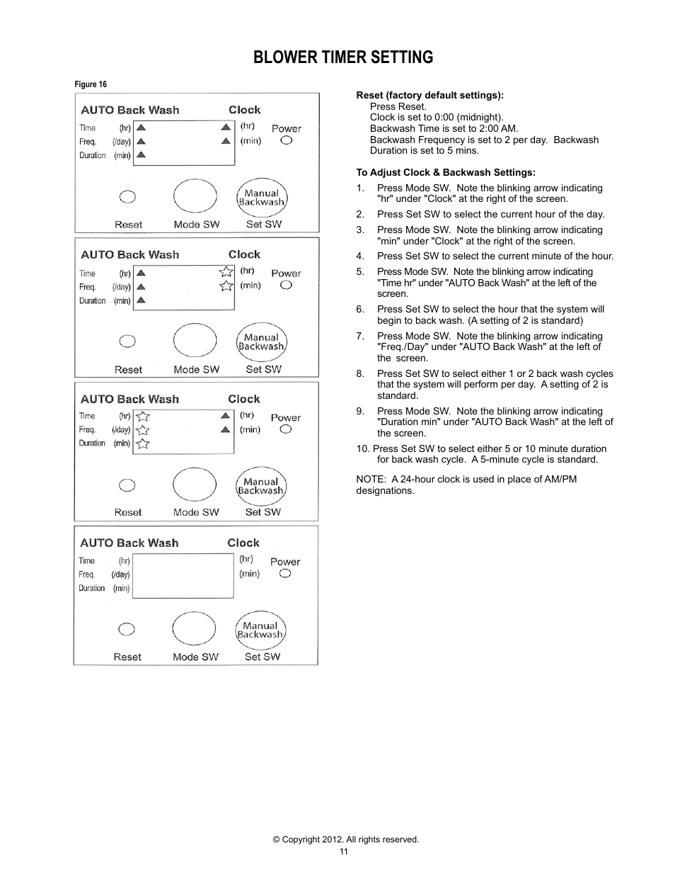 Pr el im in a ry | Clarus Environmental Fusion Series Treatment Systems 450/600/800 User Manual | Page 11 / 20