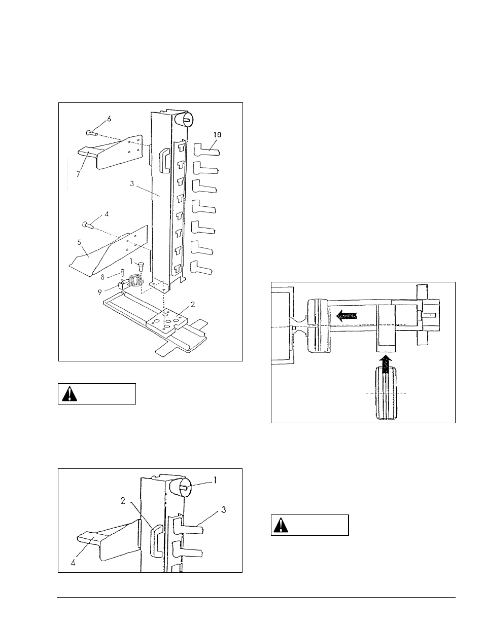 Danger warning | COATS 520 Wheel Lift User Manual | Page 5 / 12