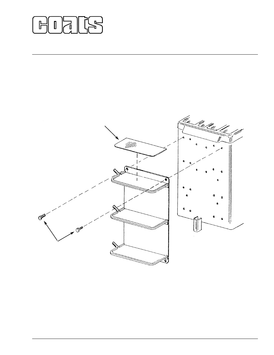 COATS Side Accessory Tray User Manual | 1 page