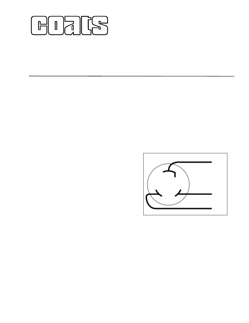 COATS Kit 8111177 Three Phase to Single Phase Conversion User Manual | 1 page