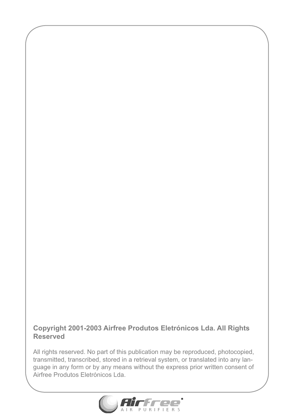 Airfree E60 User Manual | Page 2 / 24