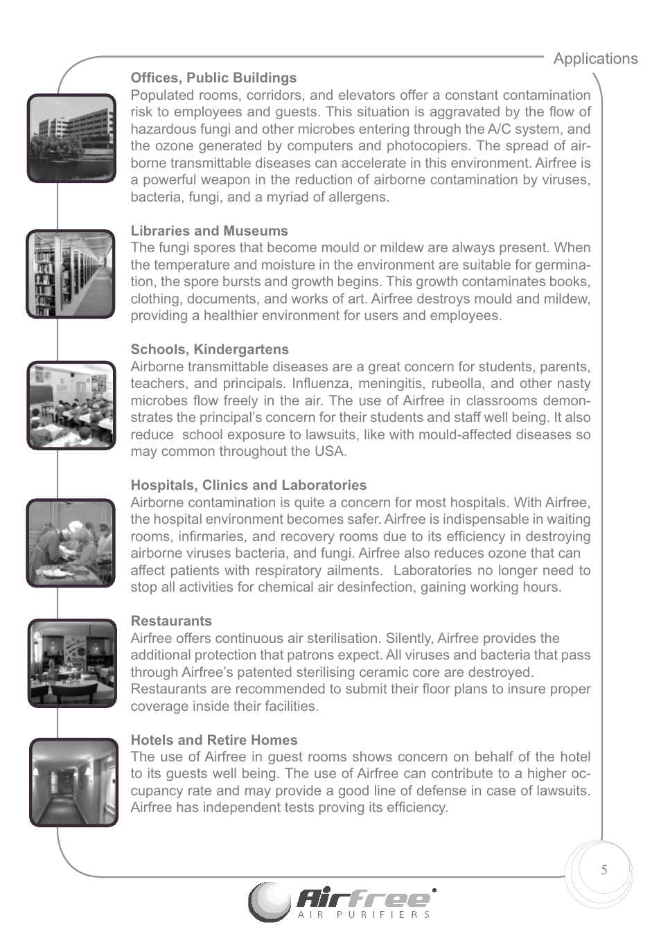 Airfree E60 User Manual | Page 7 / 24