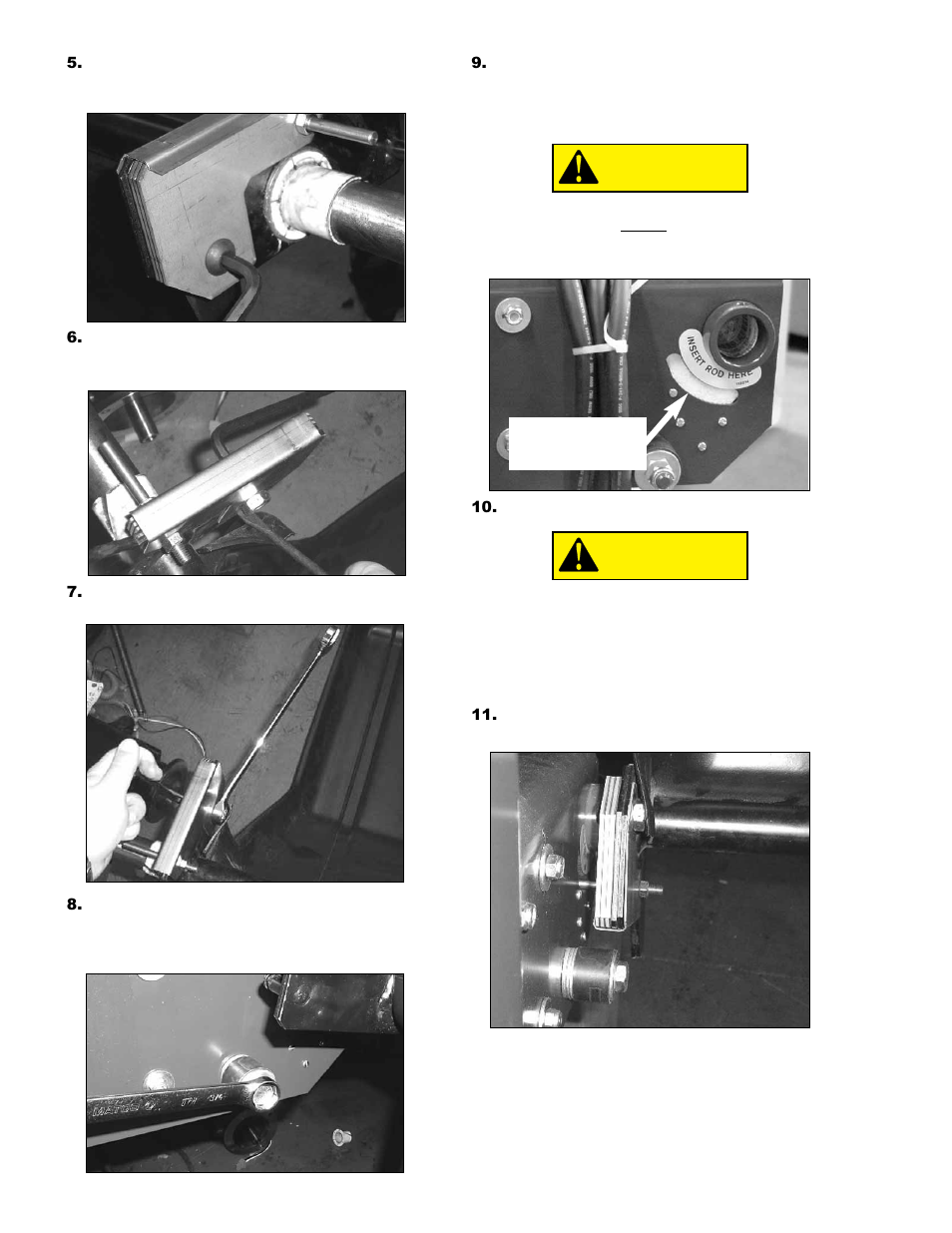 Caution | COATS Kit 814325 Hood Stop Retro User Manual | Page 2 / 2