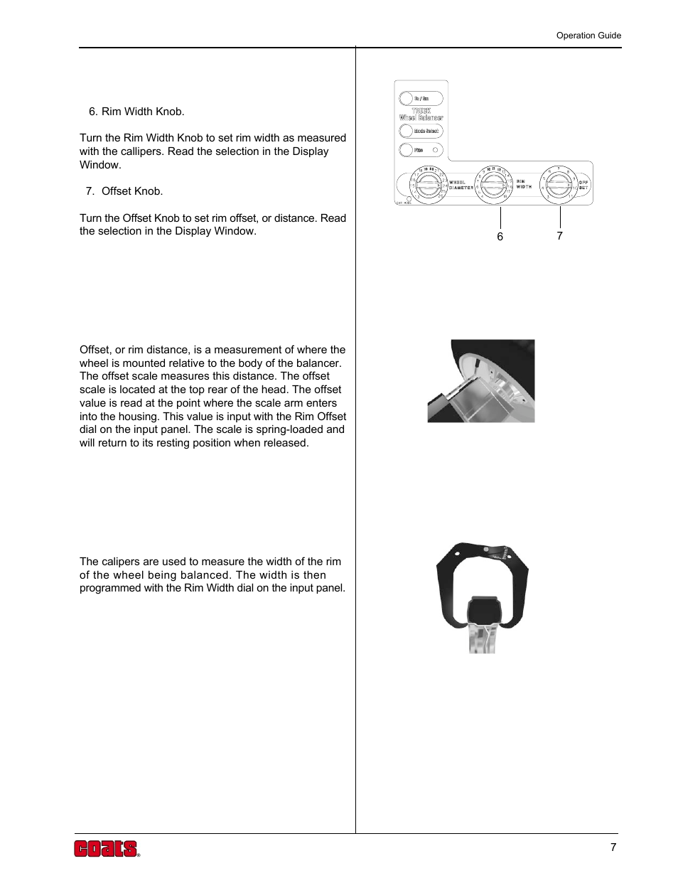 COATS 6200HS Truck Wheel Balancer User Manual | Page 13 / 40