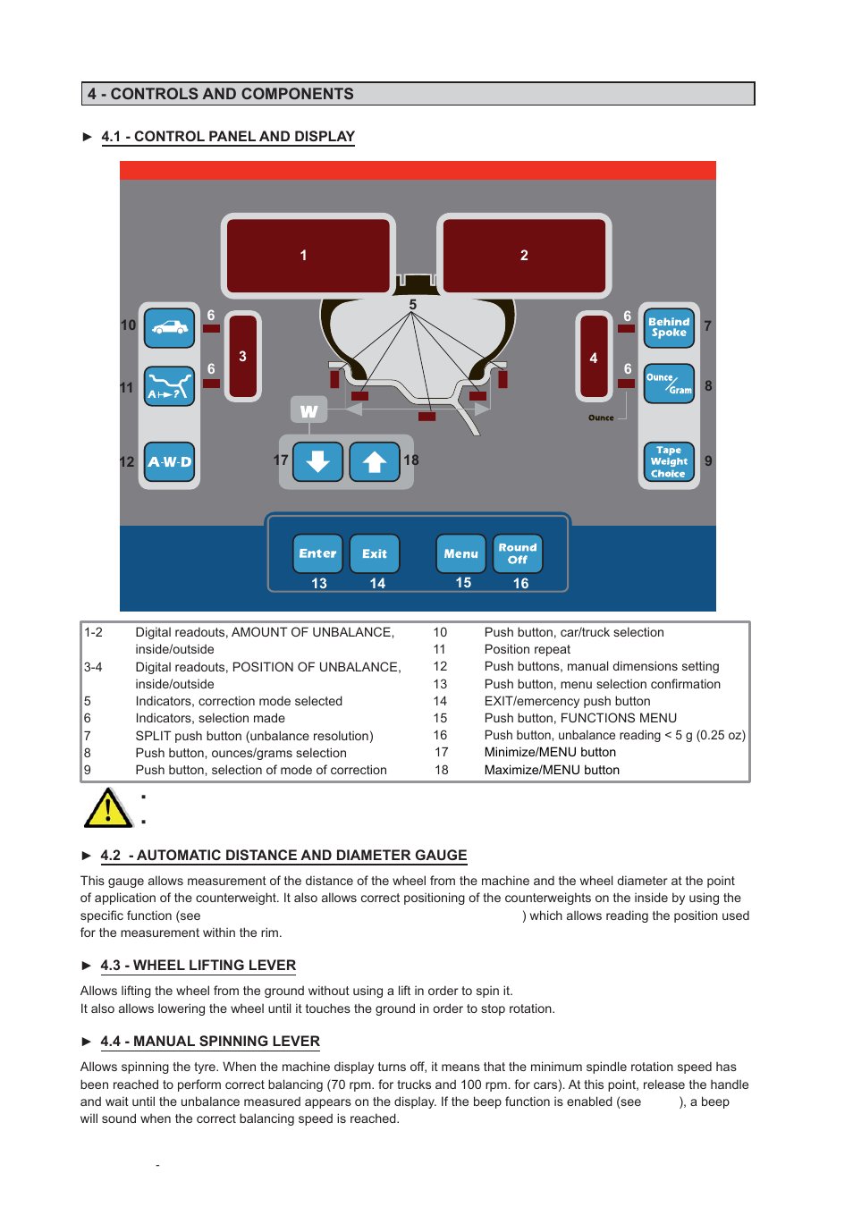 COATS 6275HS Truck Wheel Balancer User Manual | Page 7 / 18