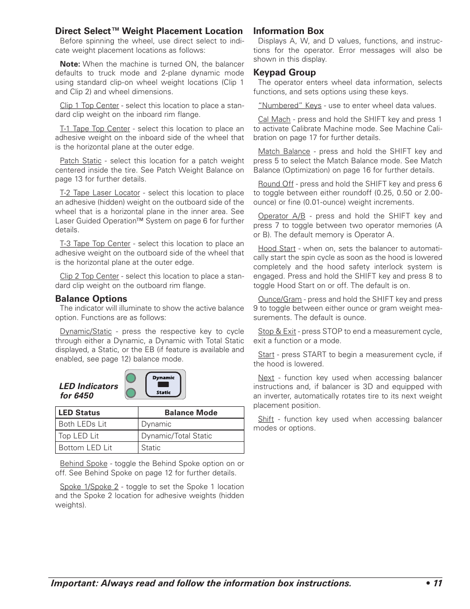 COATS 6450 3D User Manual | Page 17 / 28