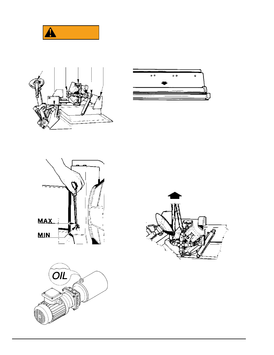 Warning, 0 maintenance, 0 moving the machine | 0 storing the machine | COATS 9500 Electro-Hydraulic Tire Changer User Manual | Page 22 / 24