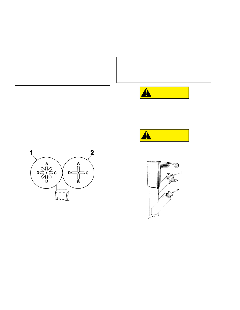 Caution, Operating instructions | COATS 9500R Electro-Hydraulic Tire Changer User Manual | Page 10 / 24