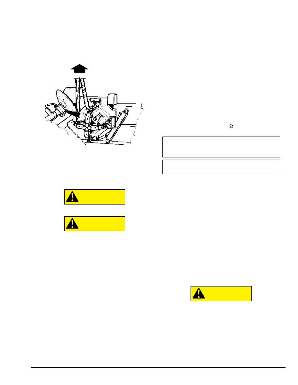 Caution, 0 installation instructions | COATS 9500R Electro-Hydraulic Tire Changer User Manual | Page 9 / 24