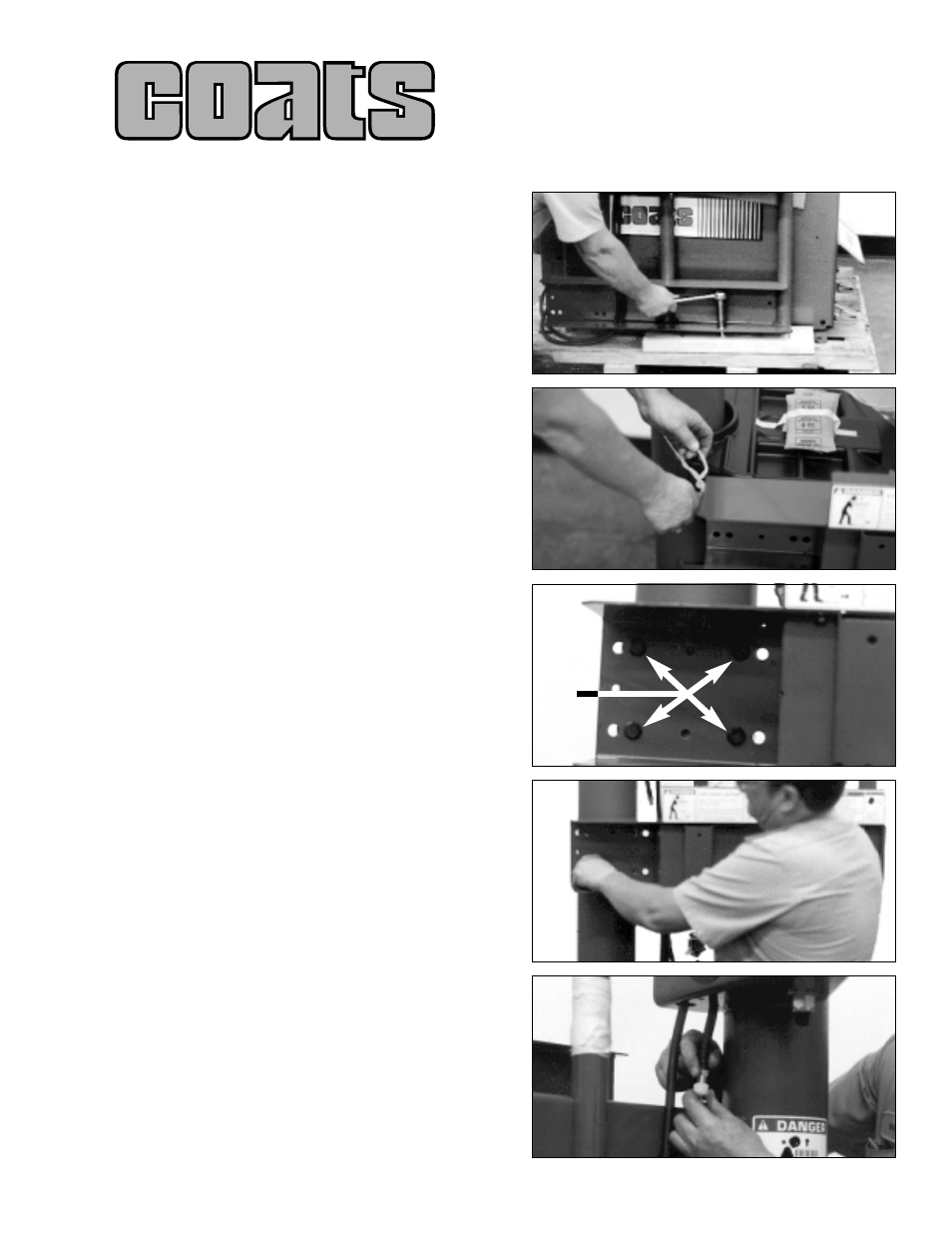 COATS Inflation Guard Structure Assembly User Manual | 1 page