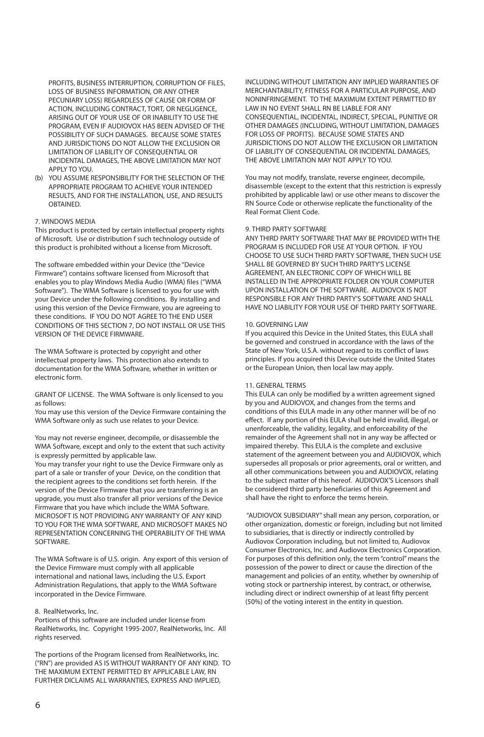 Acoustic Research ARIR150 User Manual | Page 7 / 28