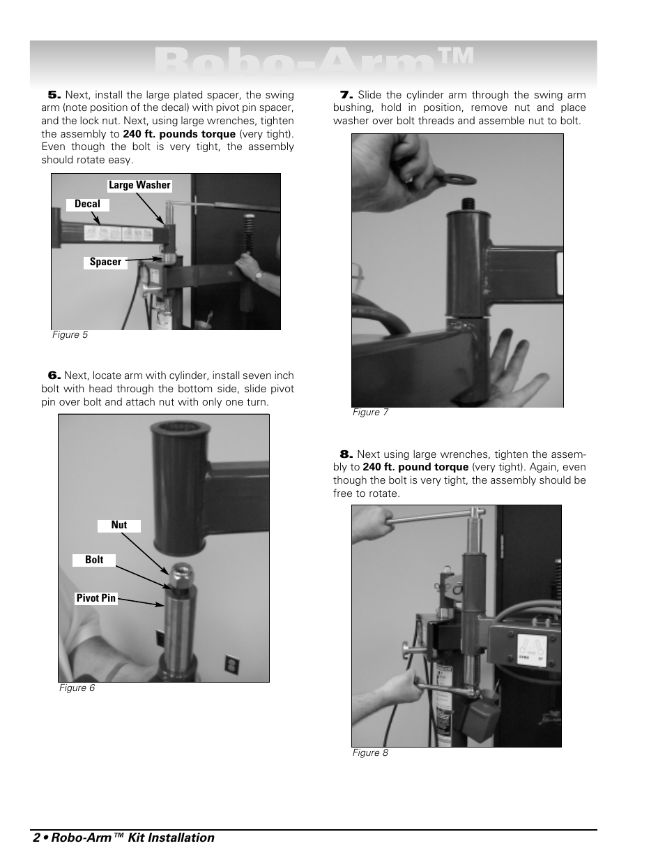 Robo-arm | COATS Kit 8184045, Robo Arm User Manual | Page 2 / 4