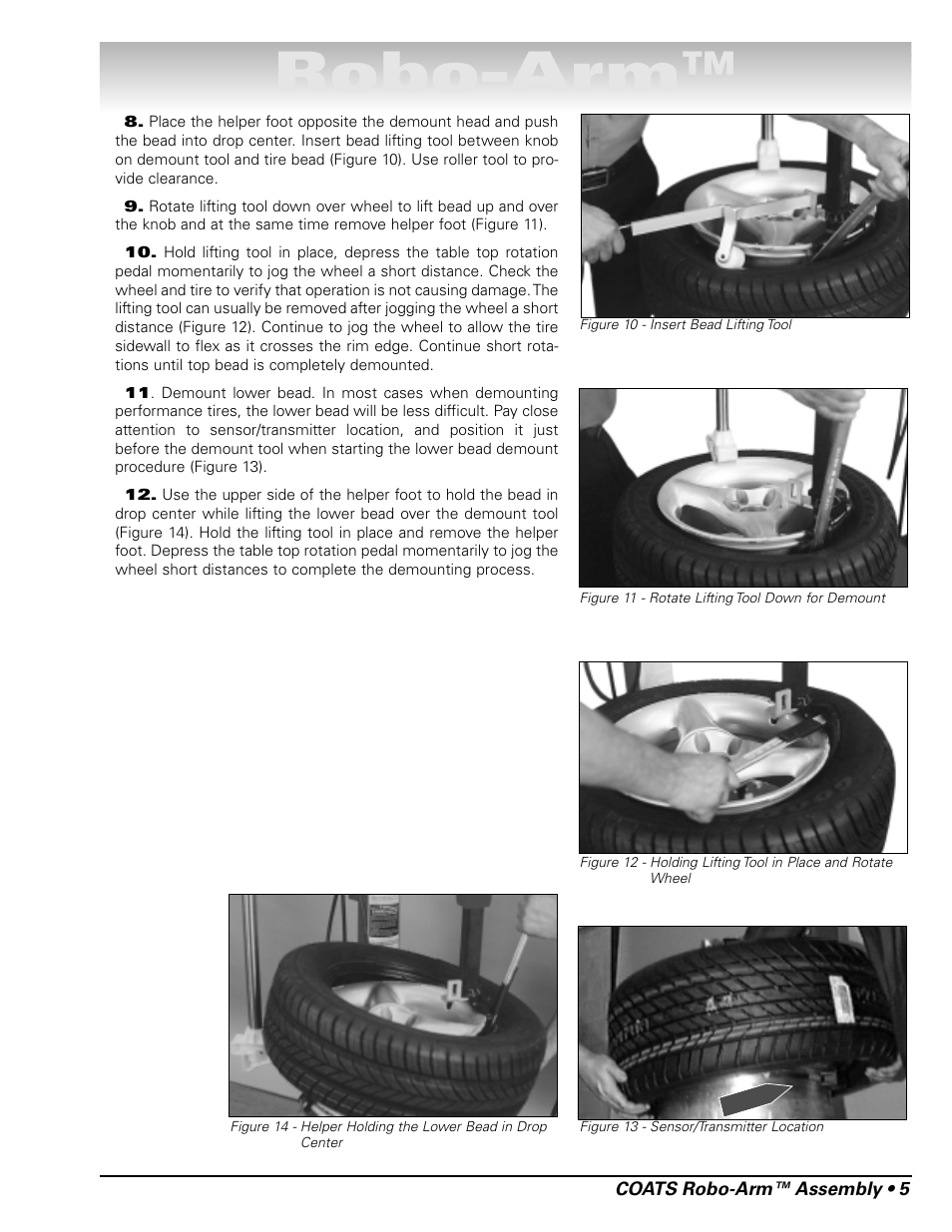 Robo-arm | COATS Kit 8184177 Robo-Arm and Accessory Kits User Manual | Page 5 / 8