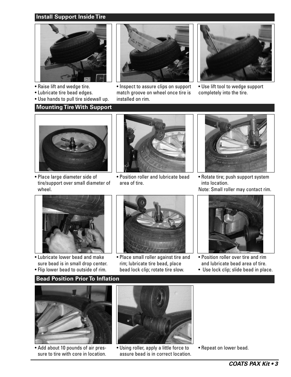 COATS Kit 85000443, PAX Accessory User Manual | Page 3 / 4