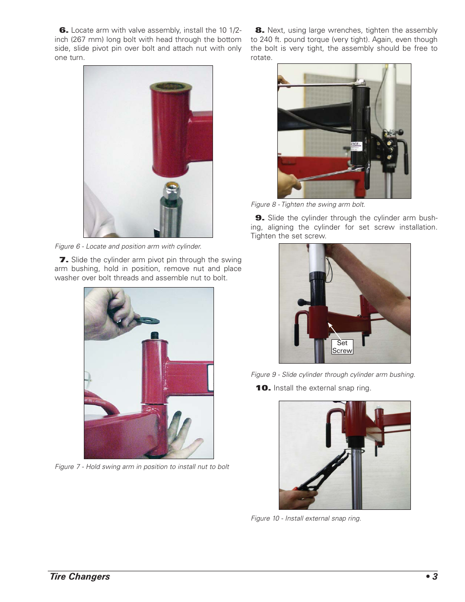 COATS Kit 8560761701 Robo-Arm LR User Manual | Page 3 / 12
