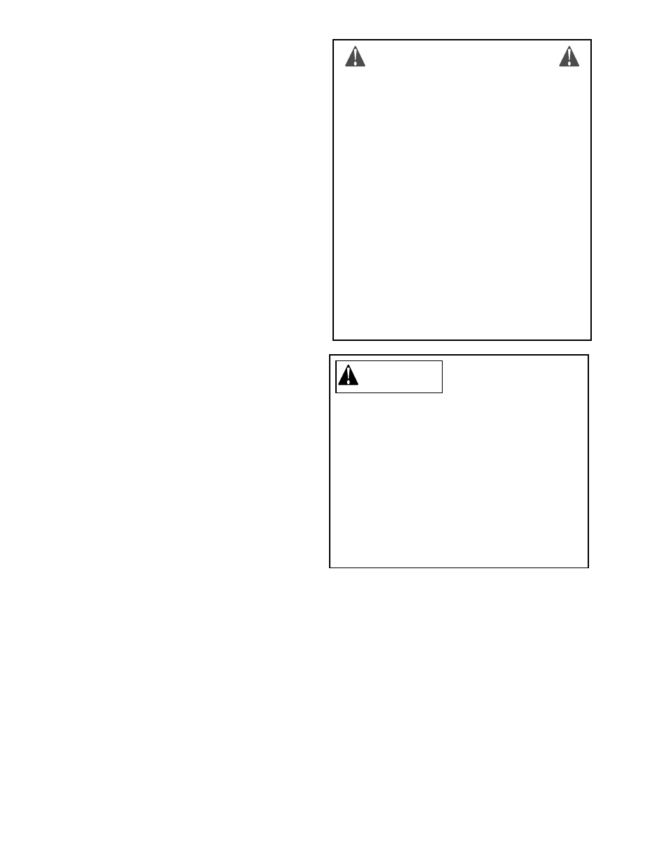 Warning | COATS 6050 A/E/AX/EX Tire Changer User Manual | Page 2 / 20