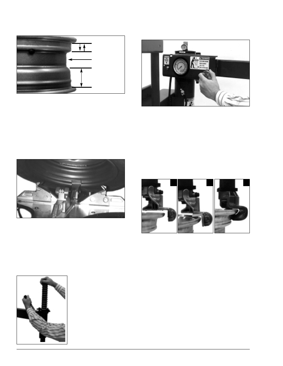 COATS 6050 A/E/AX/EX Tire Changer User Manual | Page 6 / 20