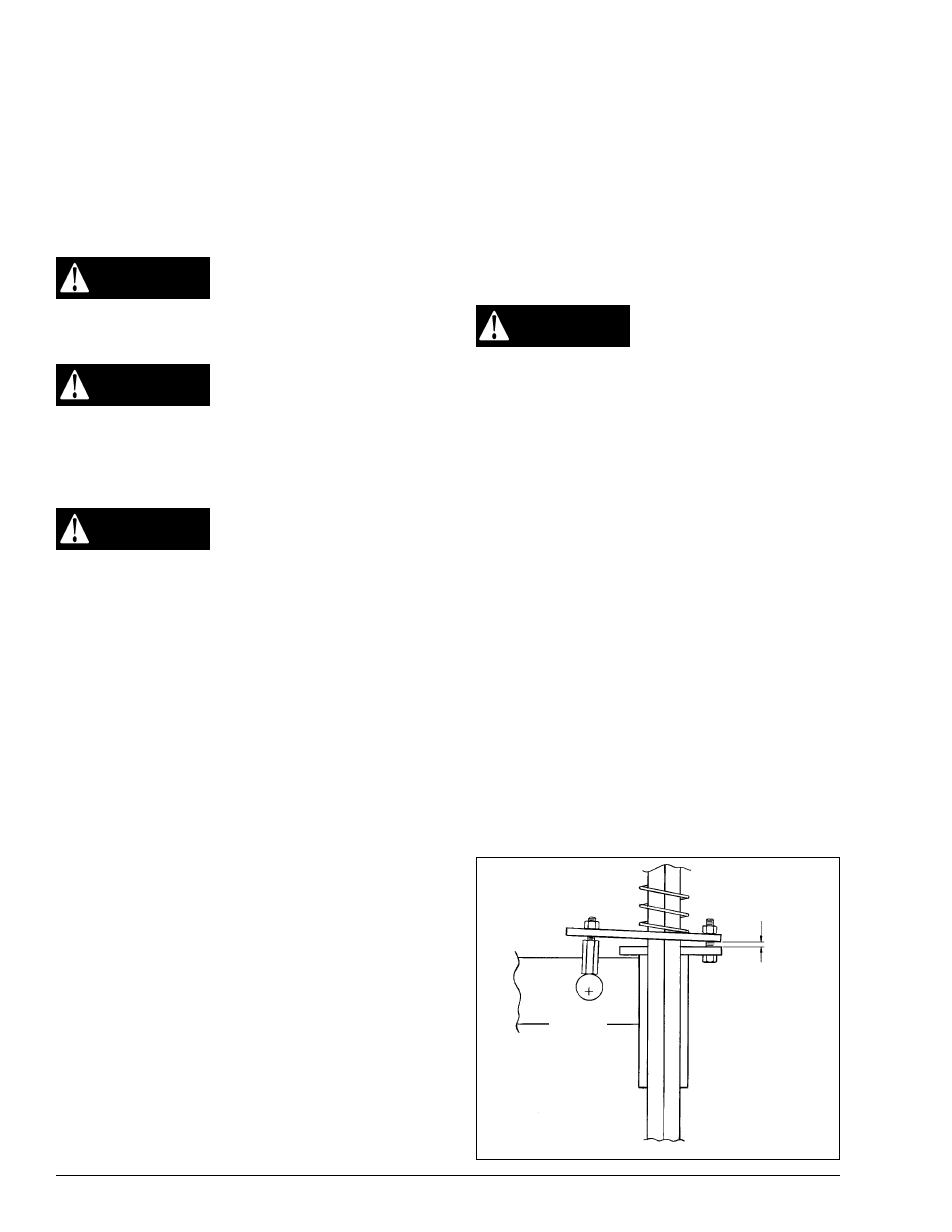 Warning, Warning caution caution | COATS 6060 AX/EX Tire Changer User Manual | Page 16 / 20