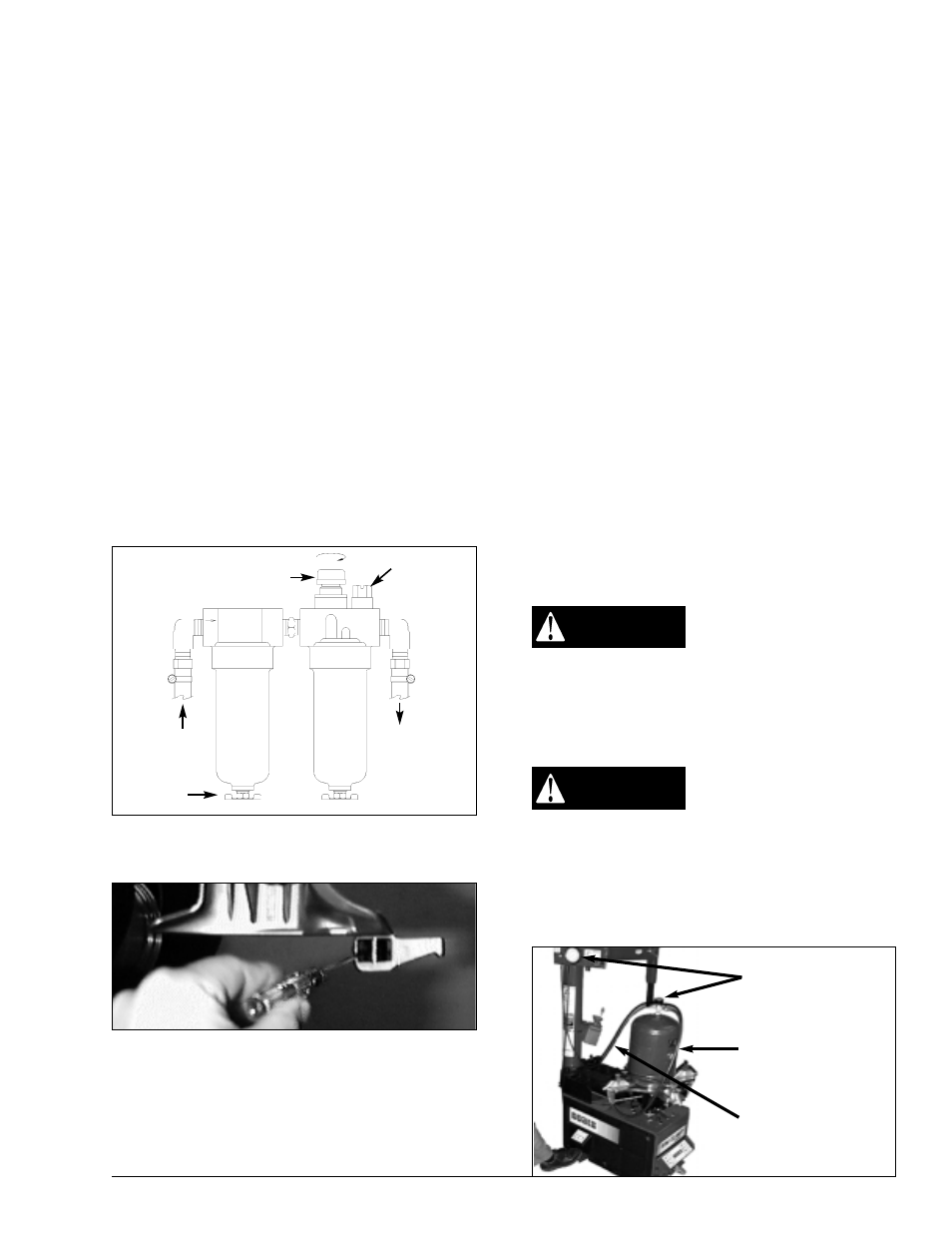 Danger | COATS 6065 A/E/AX/EX Tire Changer User Manual | Page 17 / 20