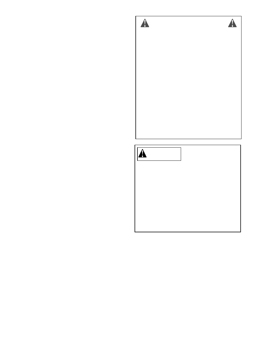 Warning | COATS 6065 A/E/AX/EX Tire Changer User Manual | Page 2 / 20