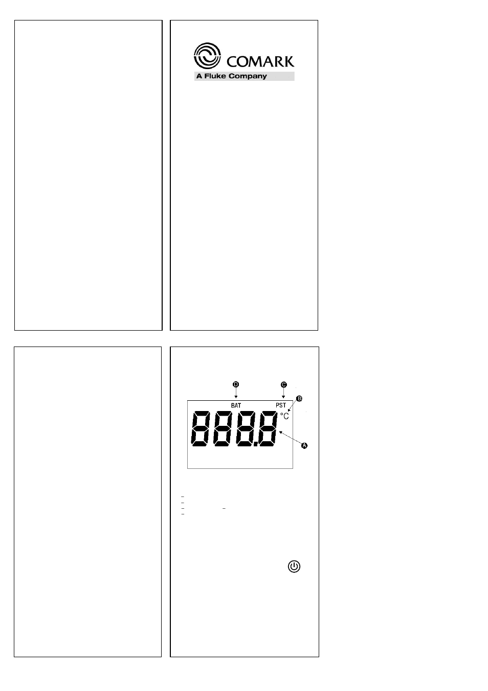 Comark Catercheck3 User Manual | Page 2 / 6