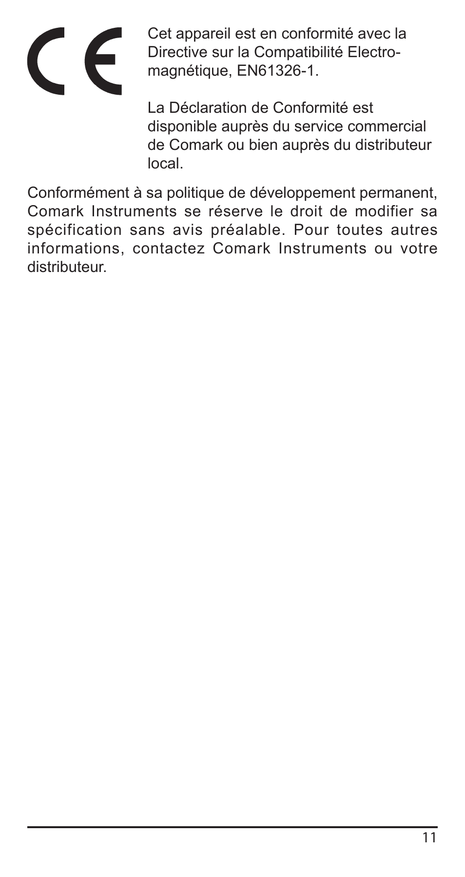 Comark KM340 User Manual | Page 12 / 42