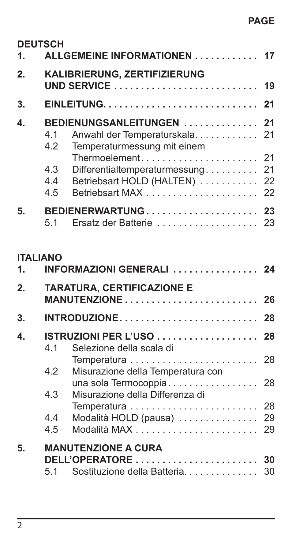 Comark KM340 User Manual | Page 3 / 42