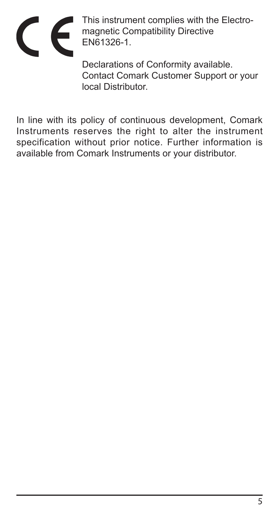 Comark KM340 User Manual | Page 6 / 42