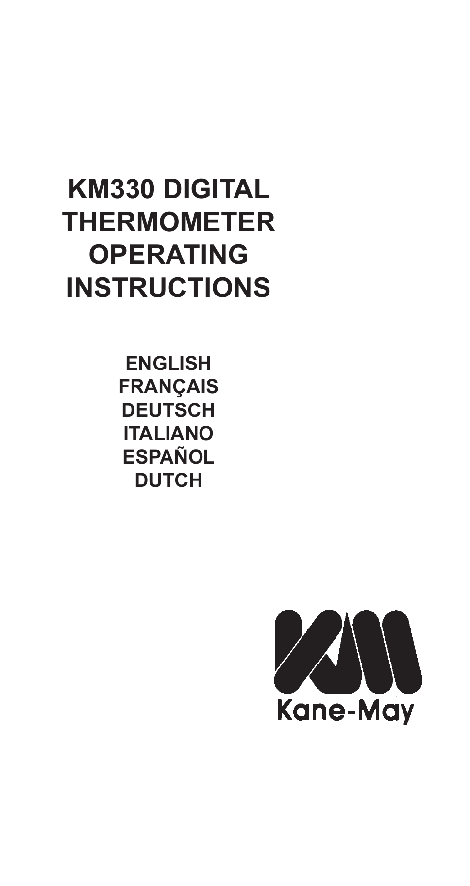 Comark KM330 User Manual | 42 pages