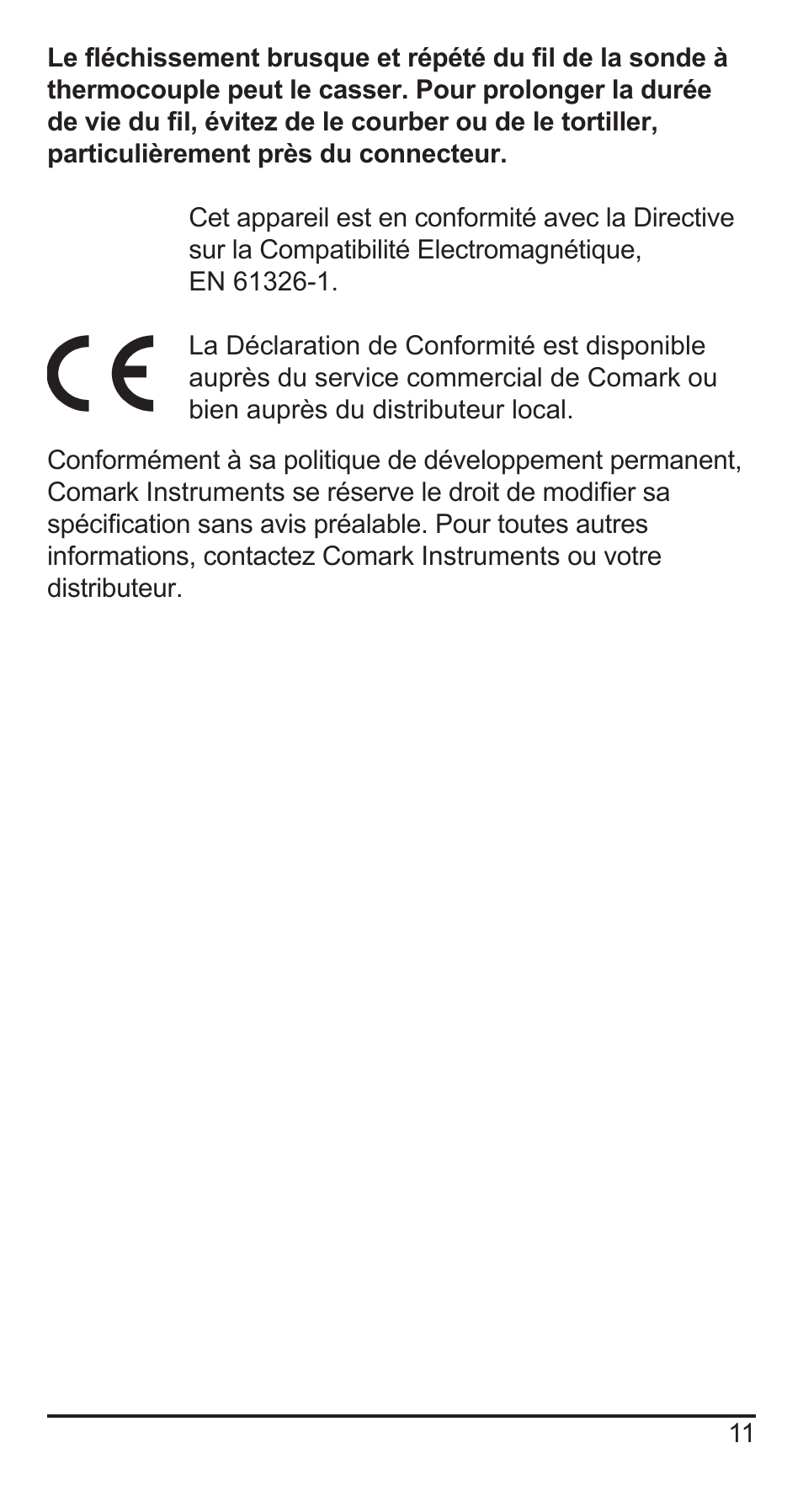 Comark KM330 User Manual | Page 12 / 42