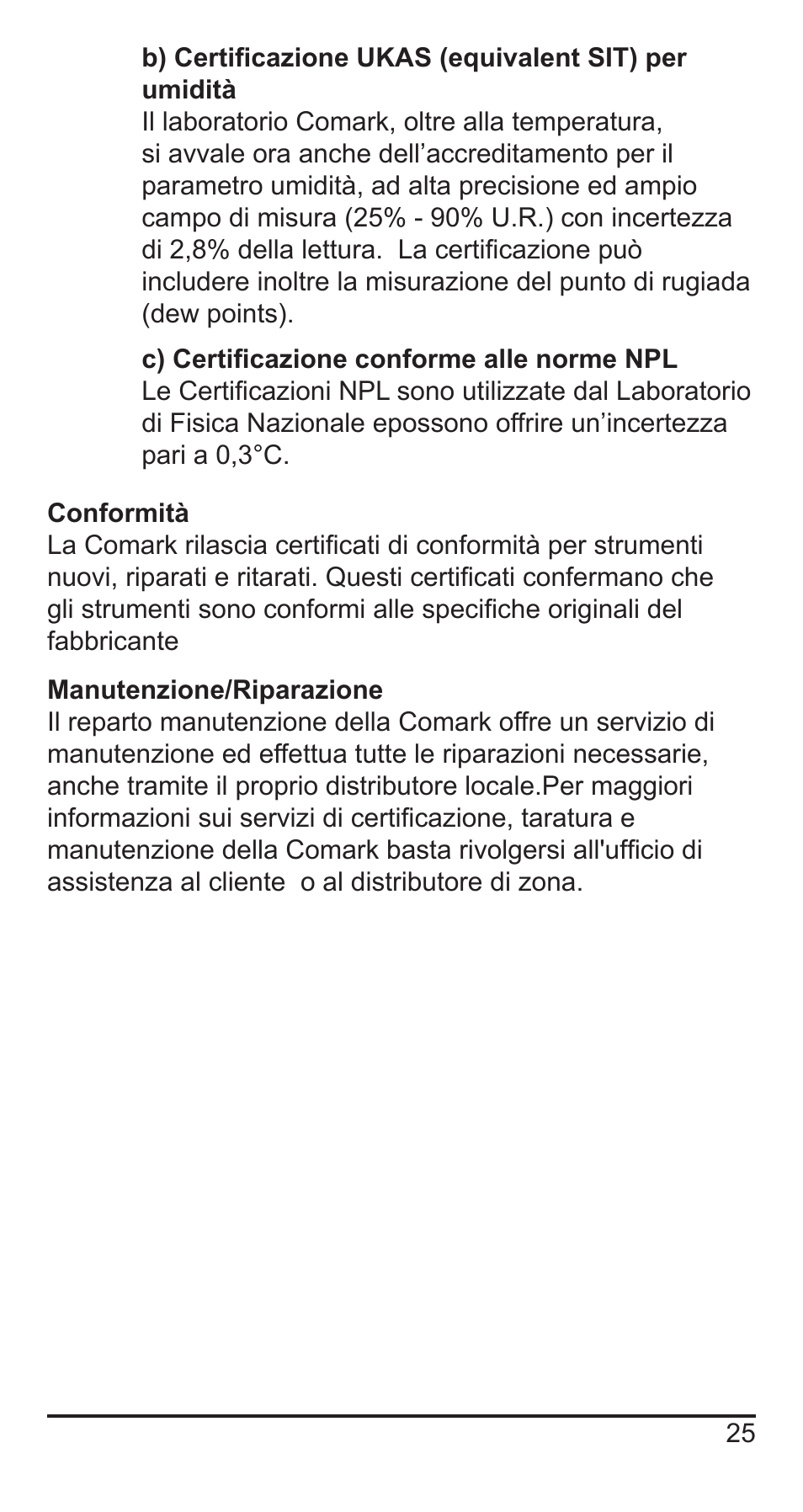 Comark KM330 User Manual | Page 26 / 42