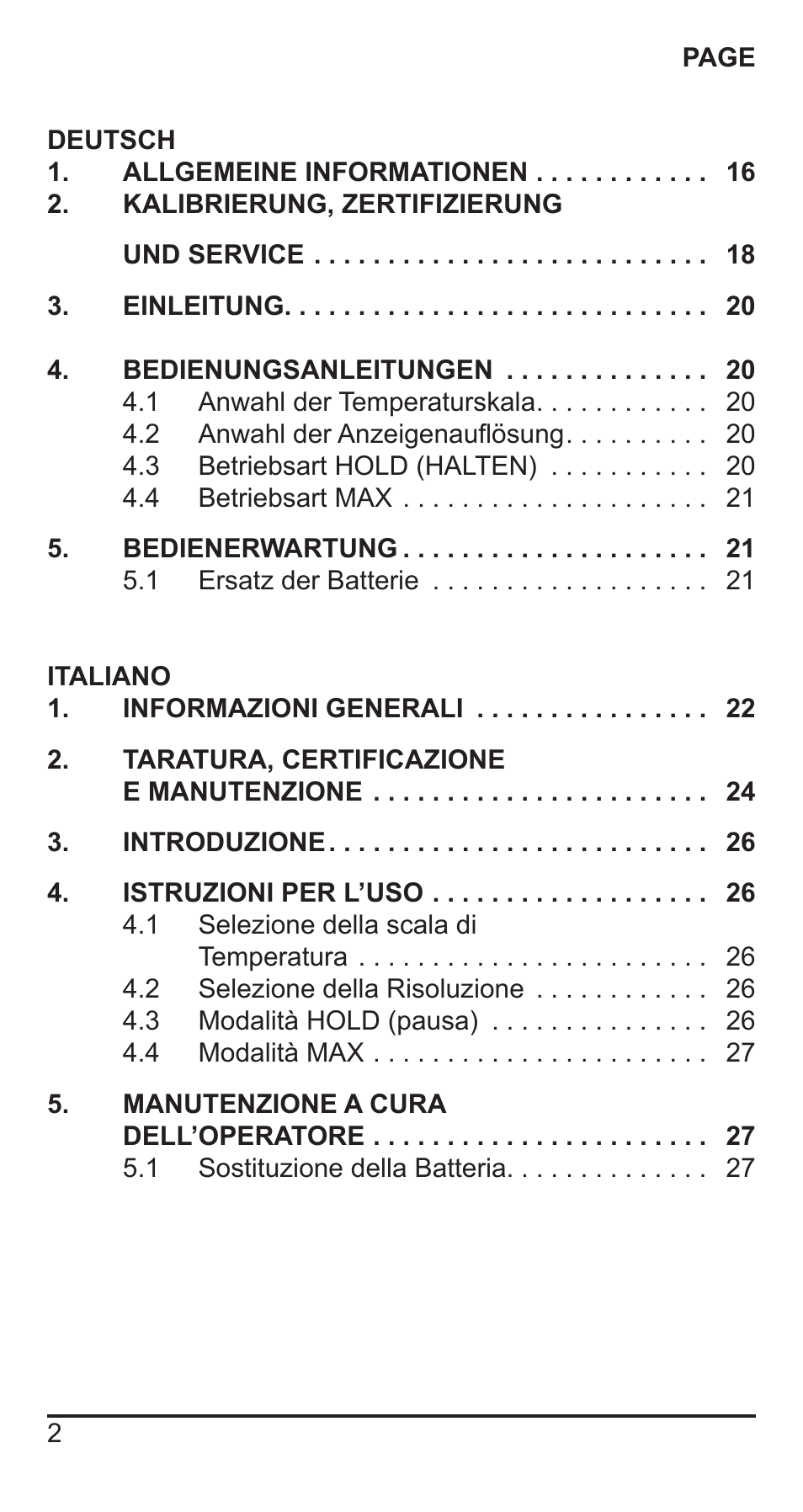 Comark KM330 User Manual | Page 3 / 42