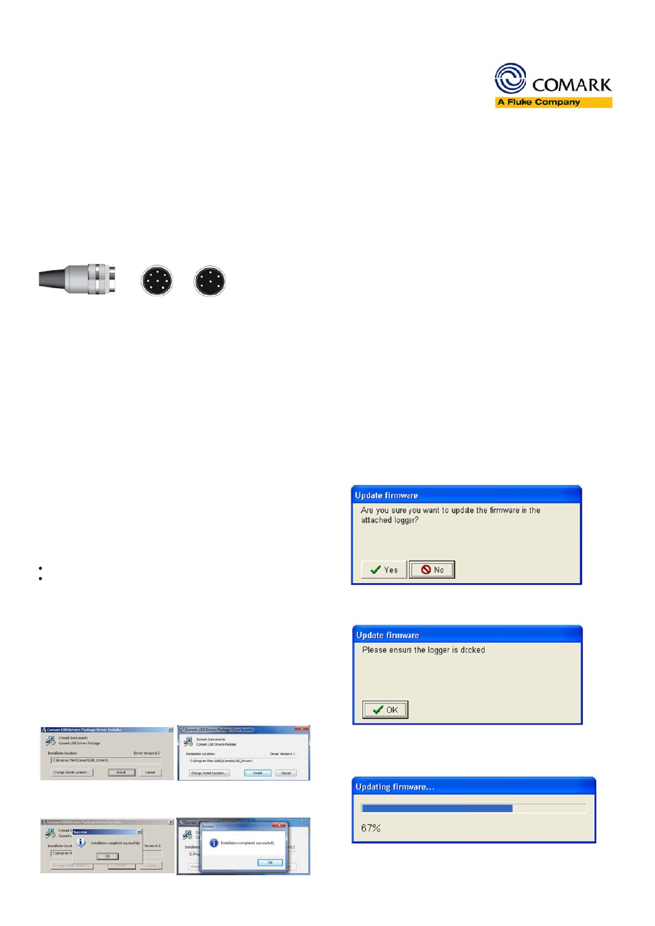 Comark N5002 User Manual | 2 pages