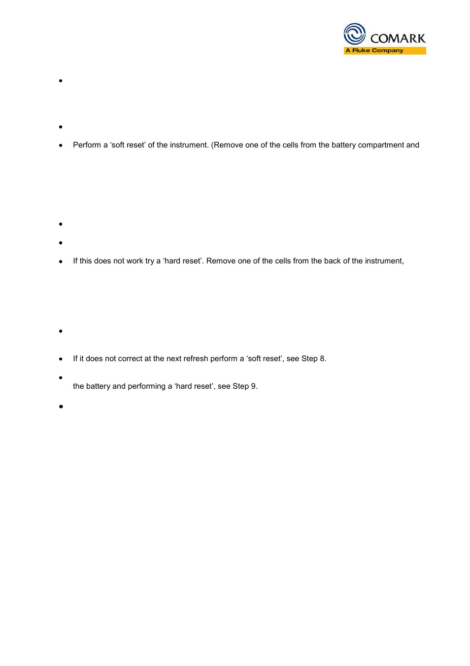 Comark N5001 Auditor General Guide User Manual | Page 3 / 3