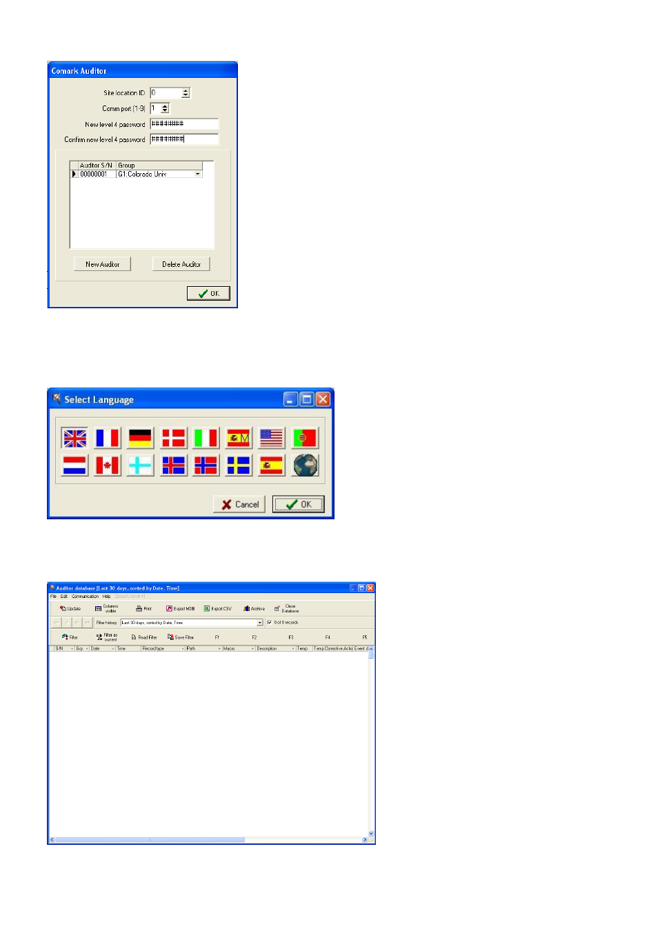 Comark N5001 Auditor Software User Manual | Page 2 / 2