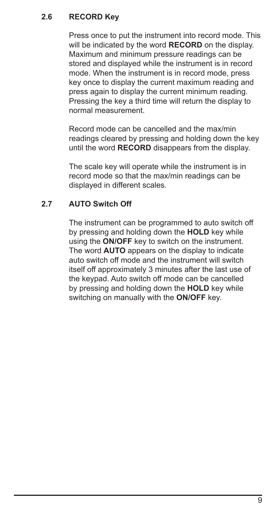 Comark C9551 User Manual | Page 10 / 54