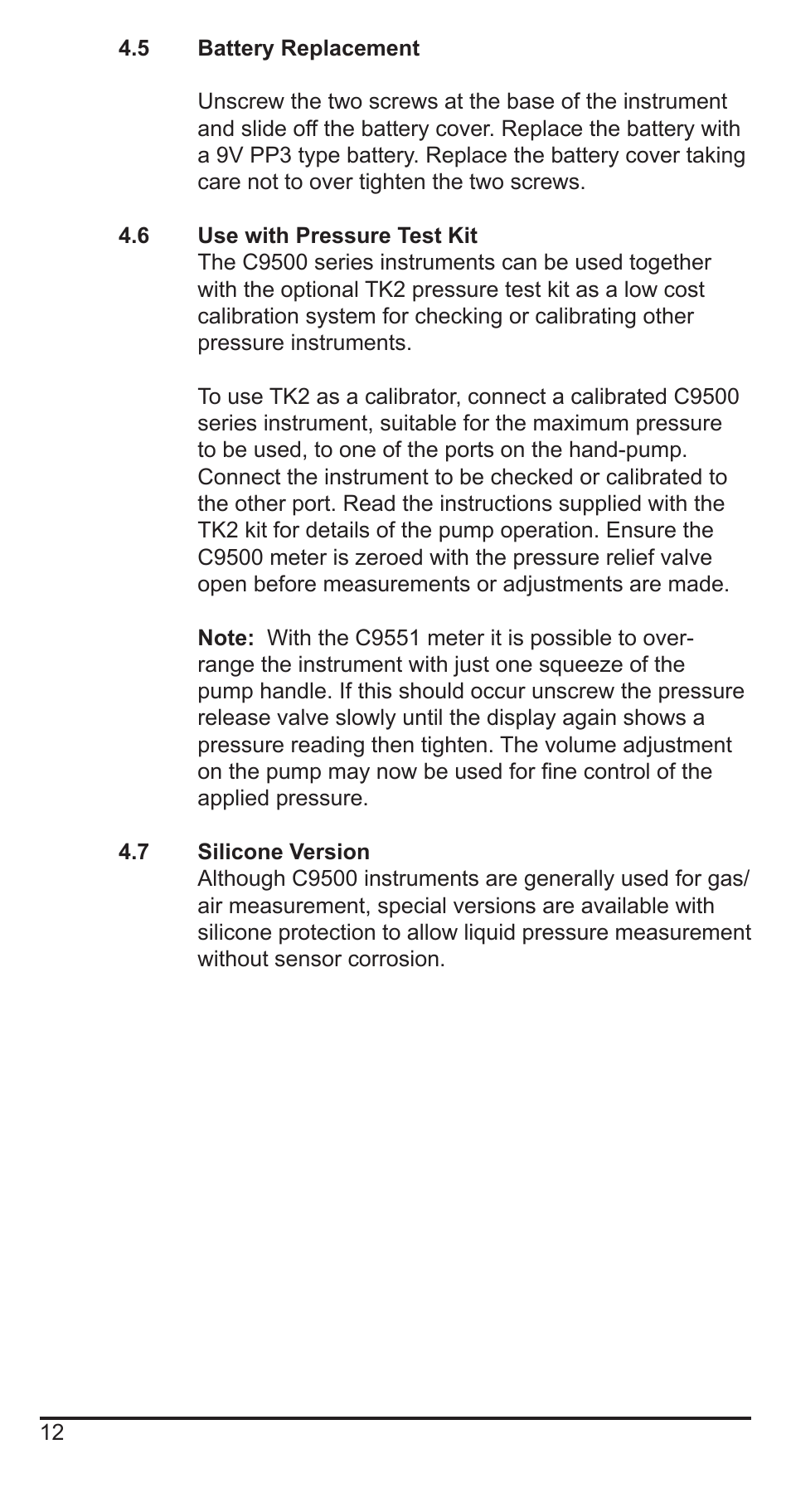 Comark C9551 User Manual | Page 13 / 54