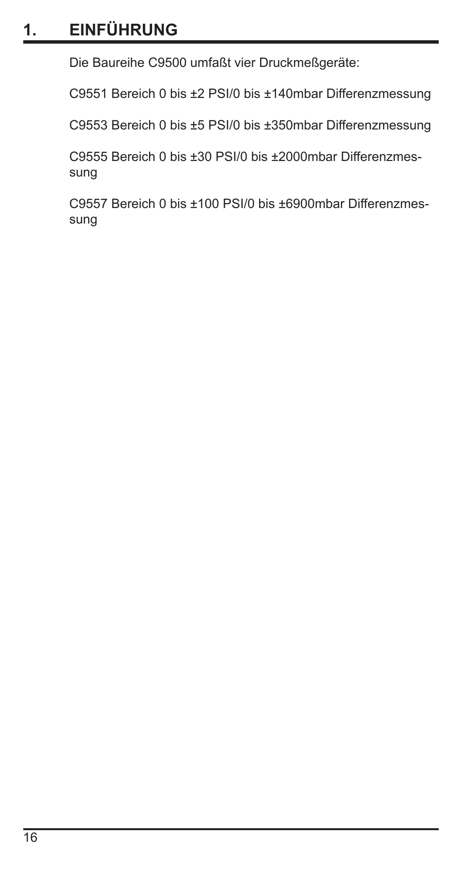 1 . einführung | Comark C9551 User Manual | Page 17 / 54
