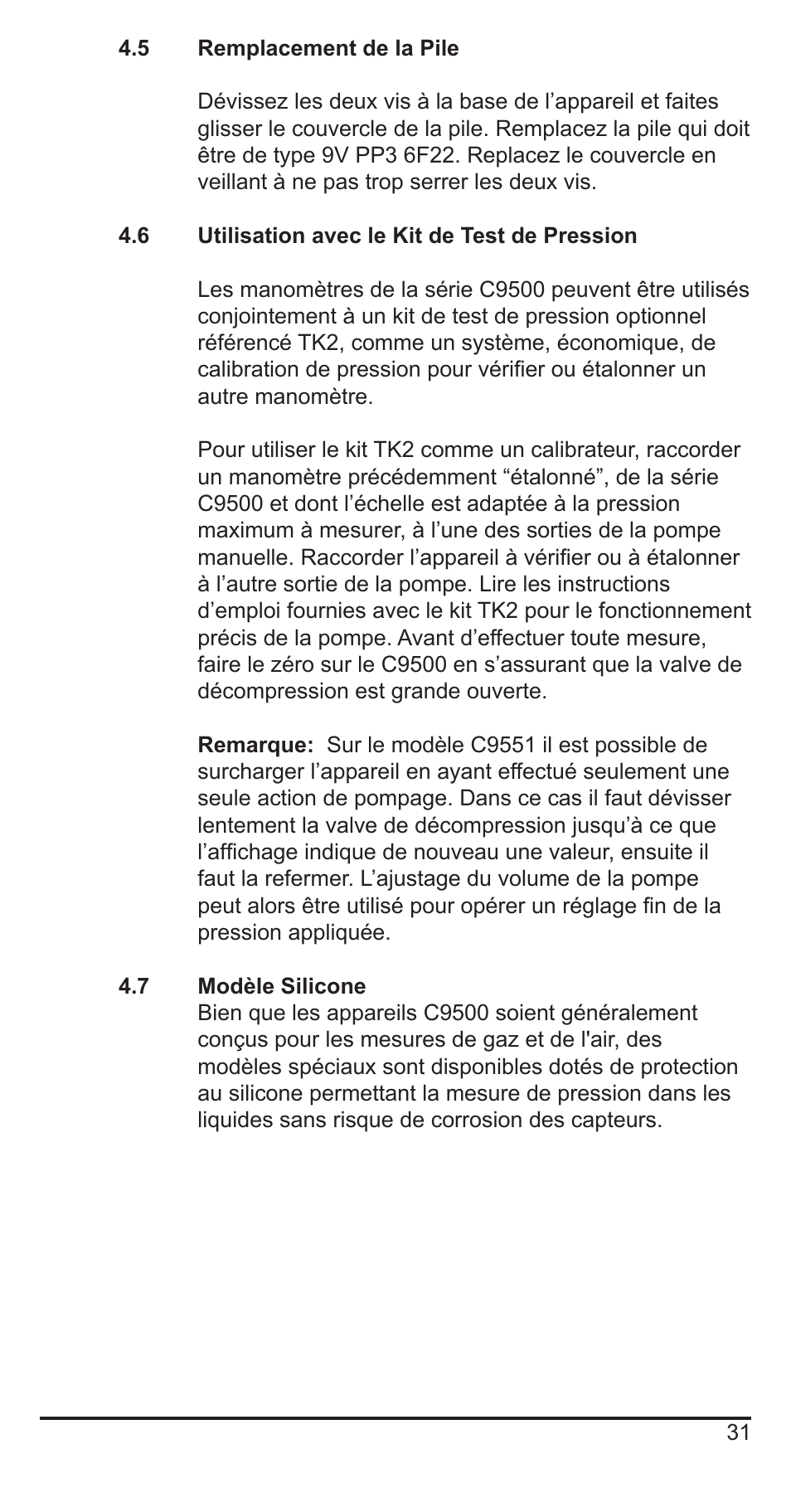 Comark C9551 User Manual | Page 32 / 54